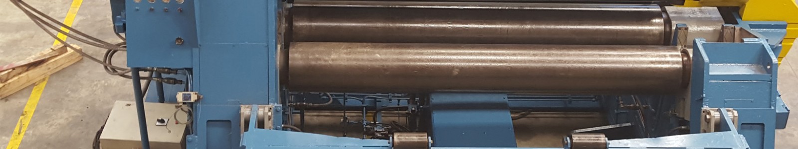The bending rolls are sheet metal forming machines