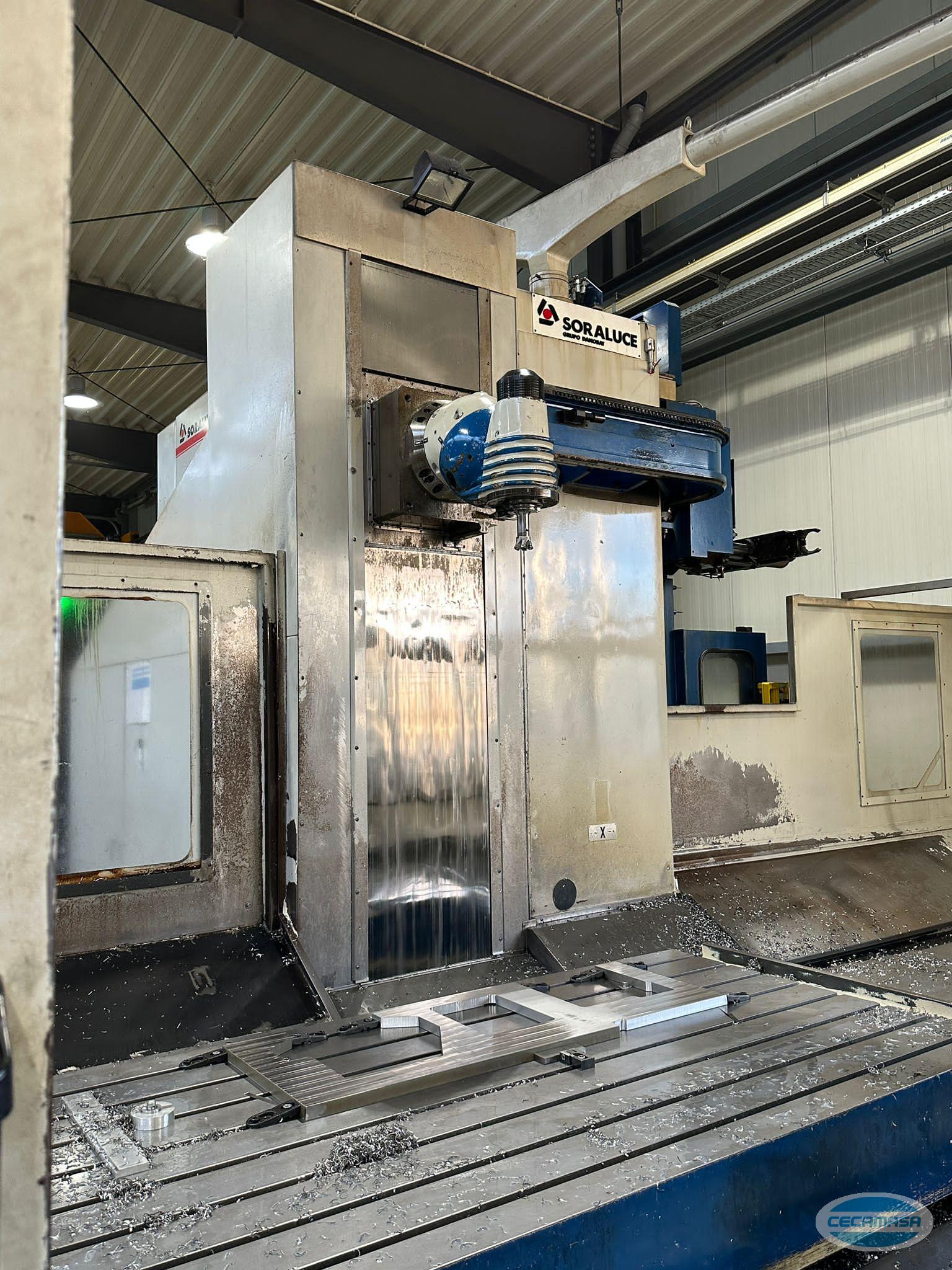 second hand soraluce bed type milling machine 