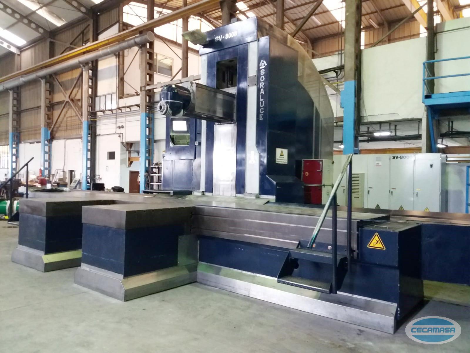 Fresadora soraluce sv-hsc 8000