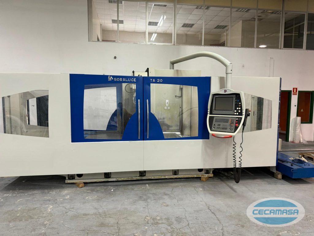 FRESADORA SORALUCE TA-20 -1 FRESADORA SORALUCE TA-20