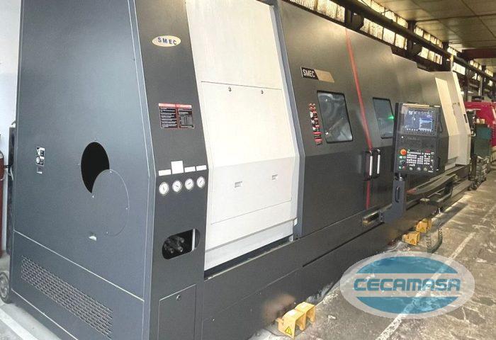 SMEC cnc fanuc cnc lathe used