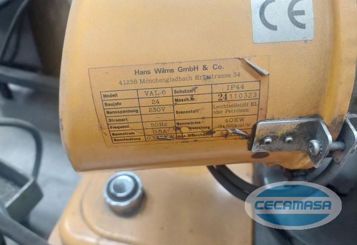 Calefactor de gasoil WILMS VAL-6