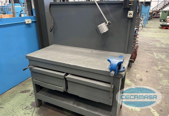 Ref 280-TMV10 10 Arbeitsbanken von 1,400 x 680 mit Doppelschubladen, Luft und Lichtschraube