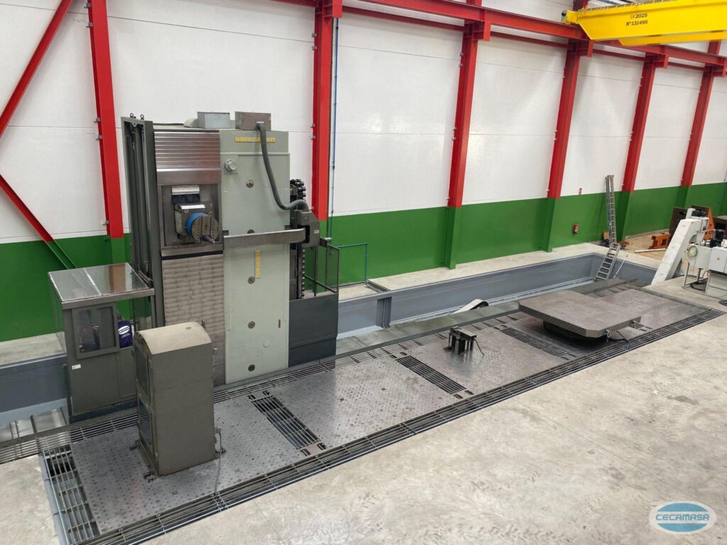 ZAYER milling machine installation by Cecamasa technicians