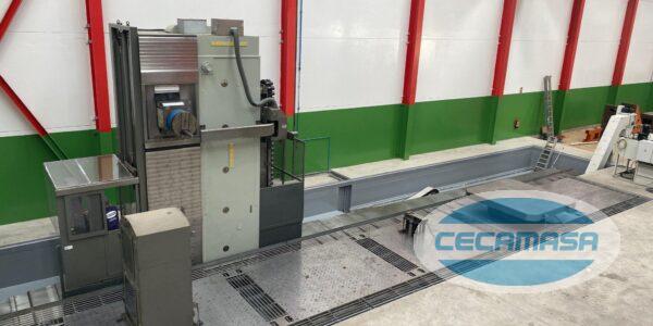 Instalación de fresadora ZAYER por técnicos de Cecamasa