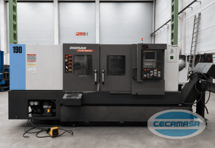 DOOSAN PUMA 2600LM CNC-Drehmaschine.