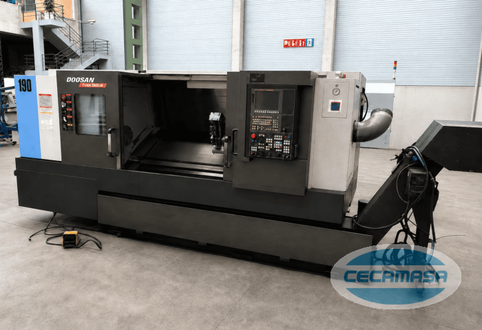 DOOSAN PUMA 2600LM CNC-Drehmaschine.