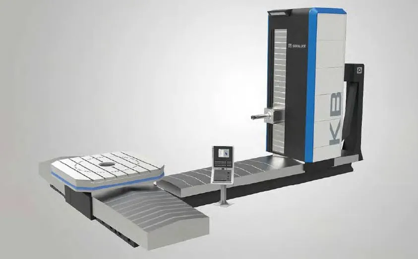 Horizontal boring machine